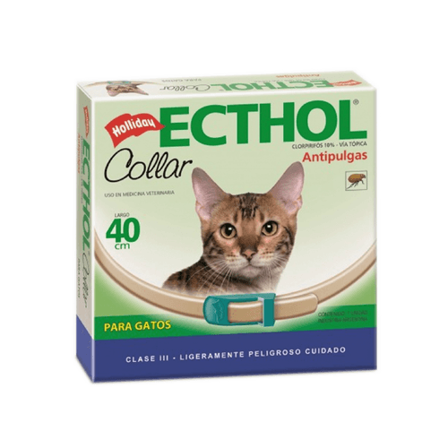 Collar antipulgas para gato 40cm