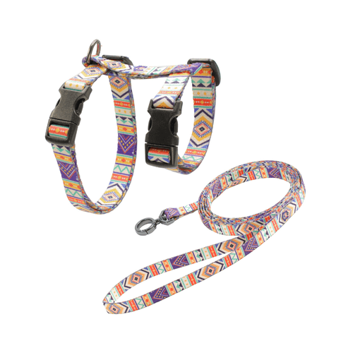 Collar con diseño de rayas