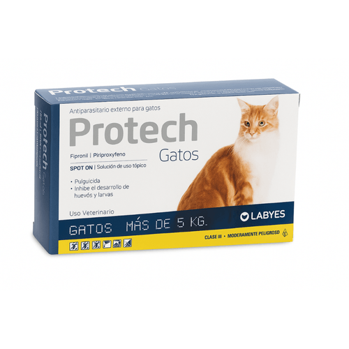 Antiparasitario externo para gatos