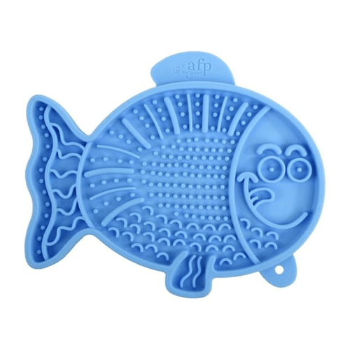 Licki Mat de pescado para lamer