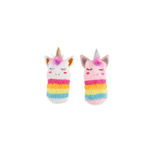 Par de calcetines de unicornio