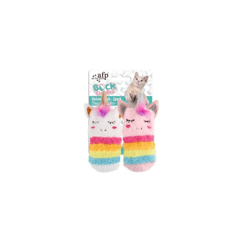 Par de calcetines de unicornio