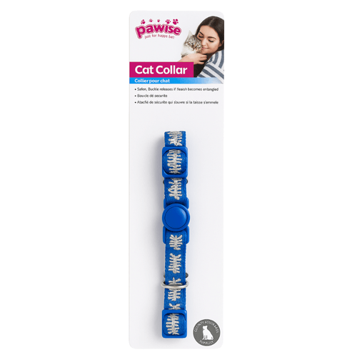 Collar de con diseño de espinas para gato