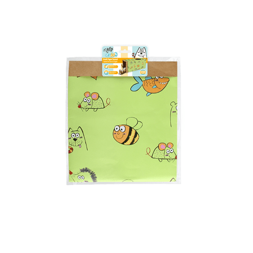 Tunel de cartón verde