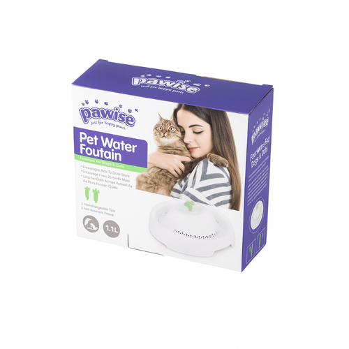 Fuente de agua para gato de 1150 ml