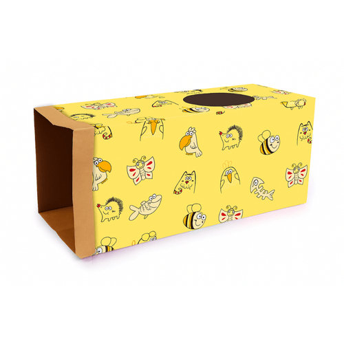 Tunel plegable amarillo