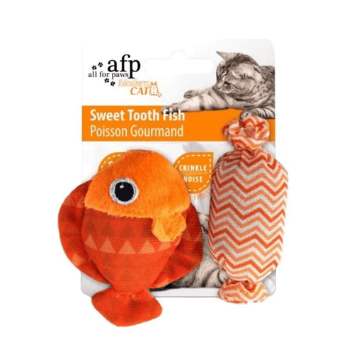 Juguete para gato en forma de pez