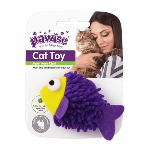 Pez de felpa con catnip surtido