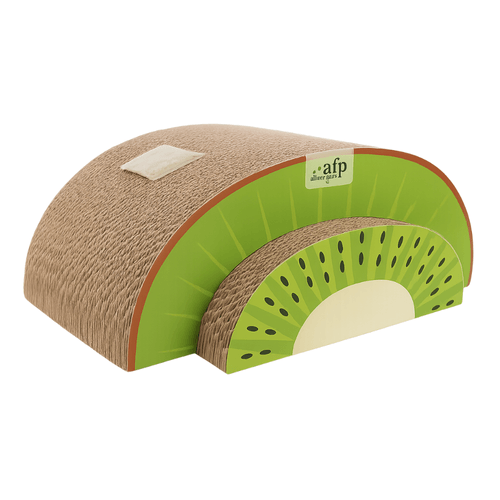 Rascador kiwi de cartón