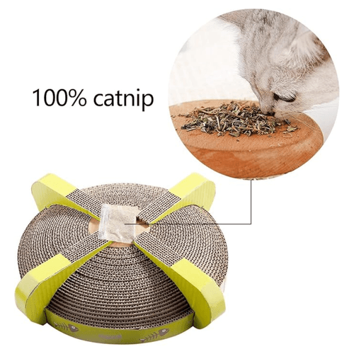 Rascador redondo reversible