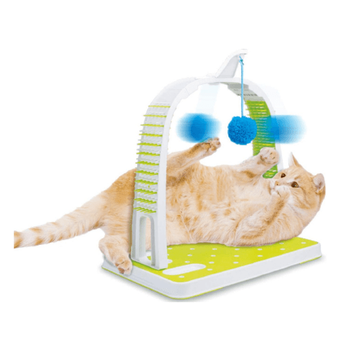 Rascador tido arco con cepillo