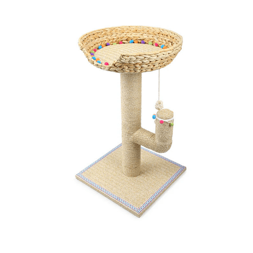 Torre para gatos en forma de cactus