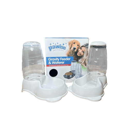 Set de dispensador para agua/comida