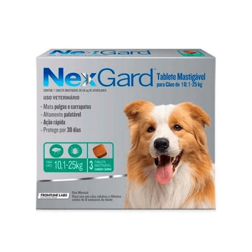 Nexgard peso 10.1 - 25 kg