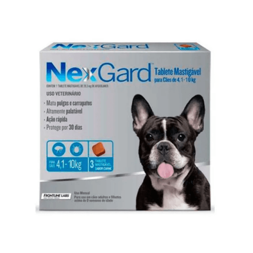 Nexgard peso 4.1 - 10 kg