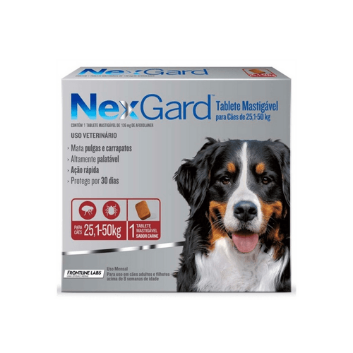 Nexgard peso 25.1 - 50 kg
