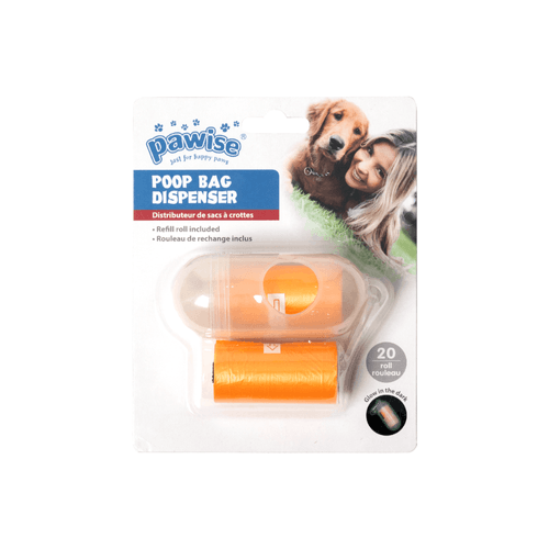 Dispensador de bolsa fluorescente