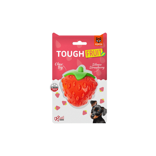 Juguete con forma de fresa sin sonido