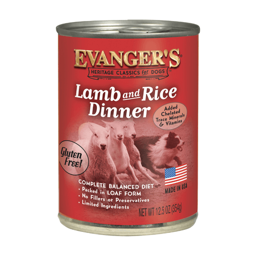 Lata cordero y arroz 354 g