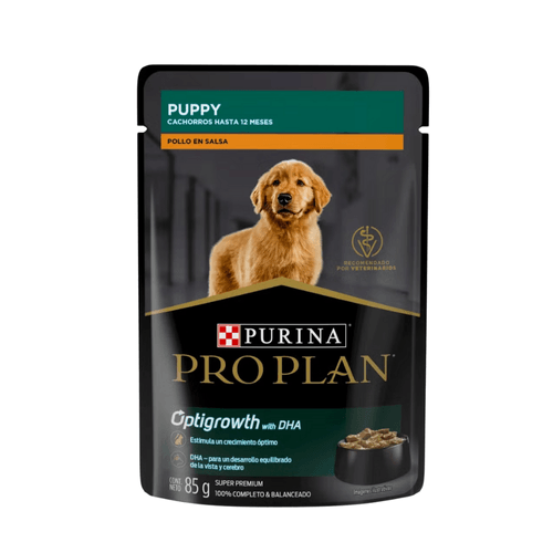 Pouch cachorro sabor pollo 85g