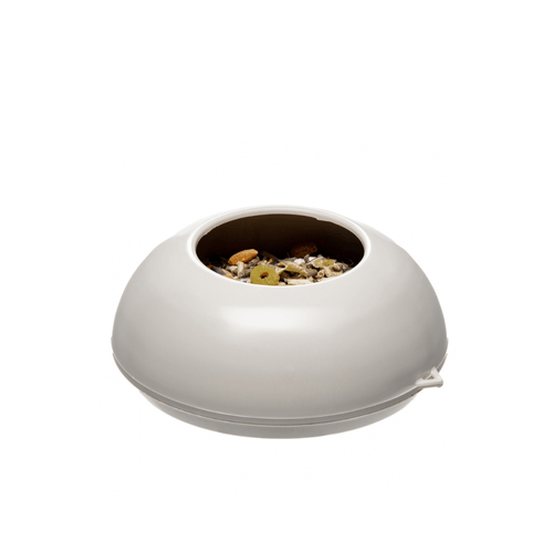 Comedero hámster gris