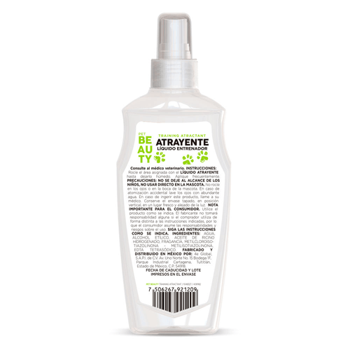 Líquido entrenador atrayente pet beauty