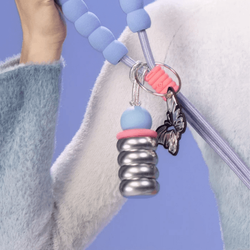 Dispensador metálico de bolsas compostables