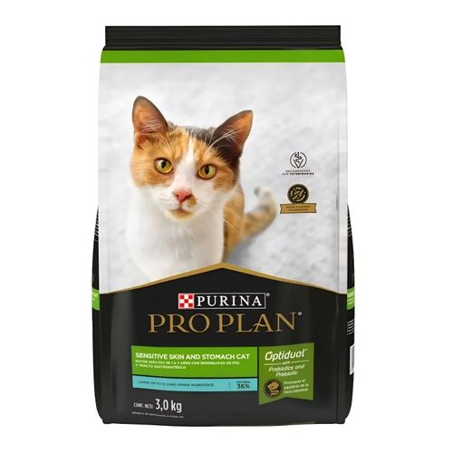 SENSITIVE SKIN AND STOMACH PARA SISTEMA DIGESTIVO FELINO 3KG