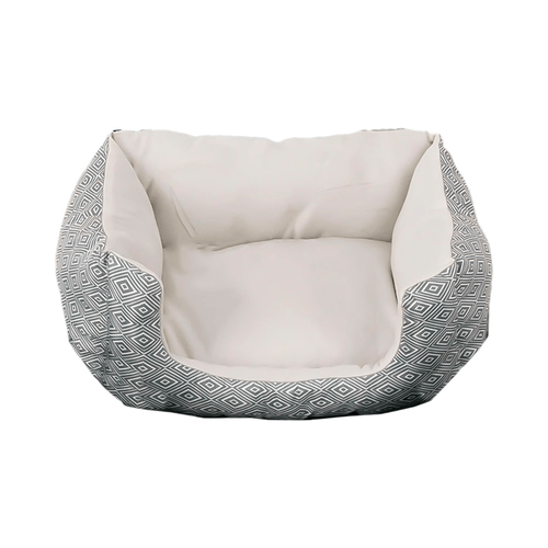 Cama cuadrada grey22