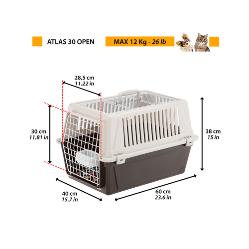 KENNEL CARRIER ATLAS 30