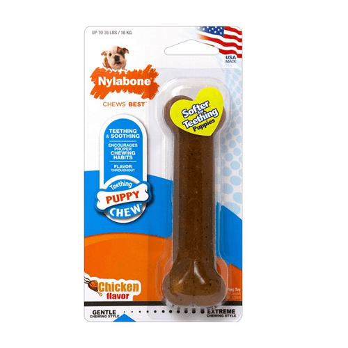 JUGUETE HUESO DE DENTICIÓN CHICKEN FLAVOR S